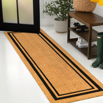 Blaire Modern Classic Double Border Area Rug